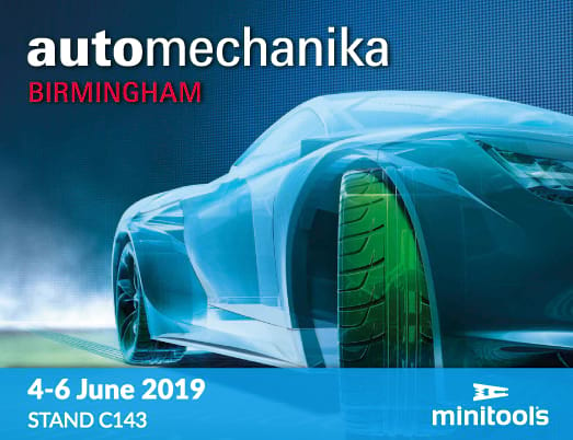 Minitools a a Automechanika Birmingham C143