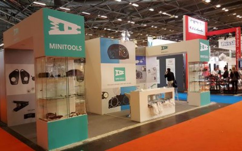 Minitools stand at Equip Auto Paris 2015