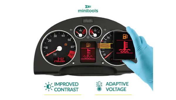 New display adaptable to Volkswagen, Ford, Seat, Skoda and Audi dashboards