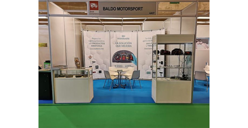 Minitools stand at Motortec Madrid 2019