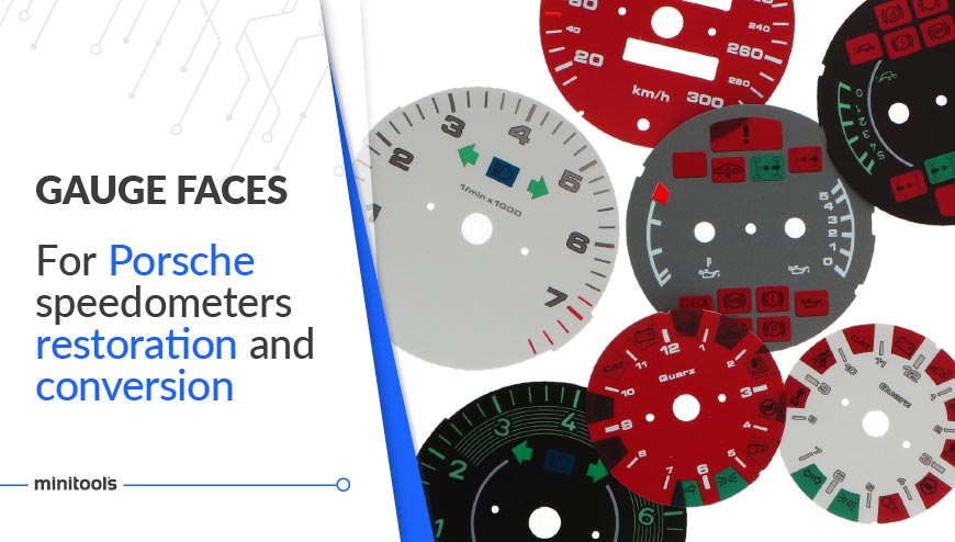 Porsche 911 gauge faces: discover the most complete online range